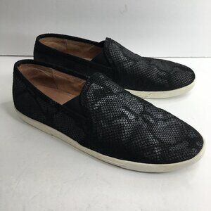 Joie Kidmore Black Snakeskin Slip On Sneakers Size EUR 40